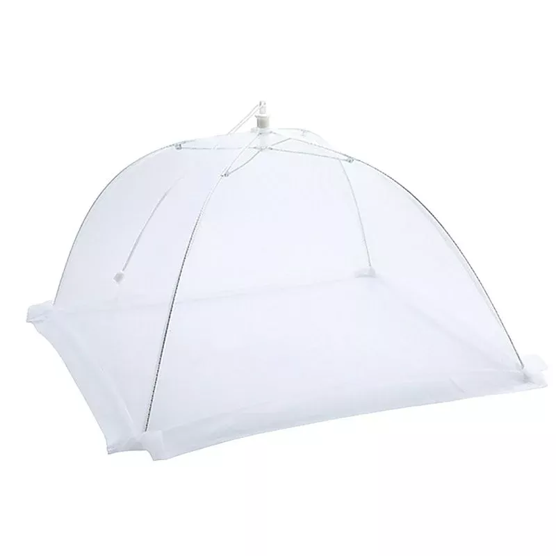 Mr. BAR-B-Q 02015Y Food Tent, Plastic, White