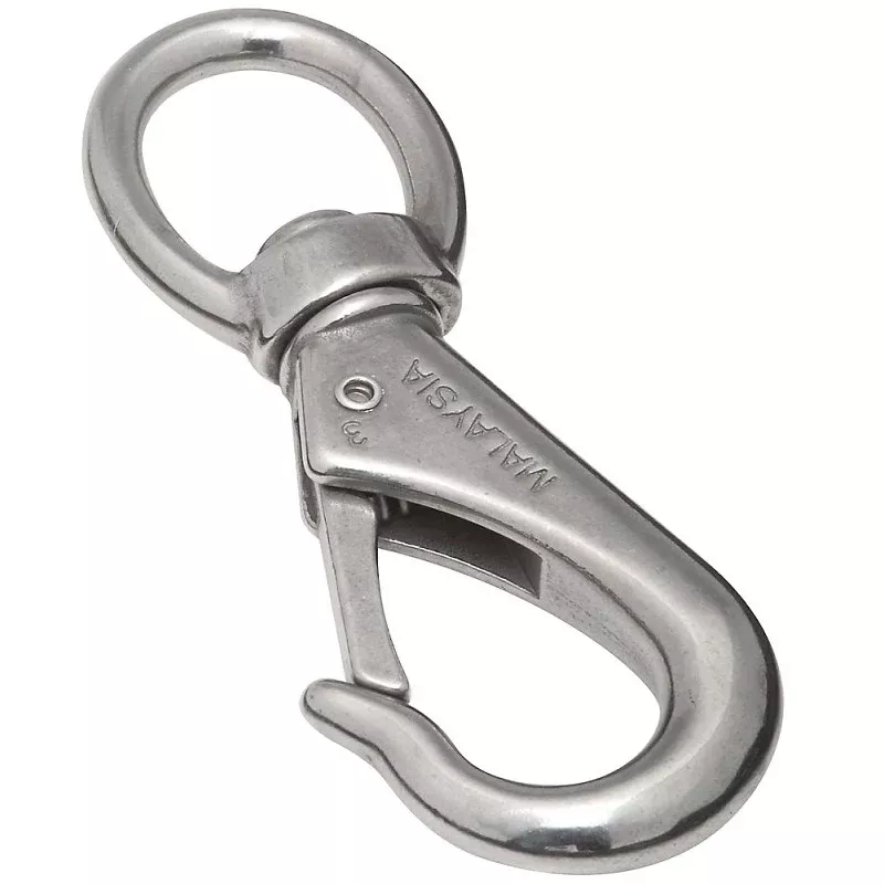 National Hardware 3165BC Series N262-469 Boat Snap, 420 lb Working Load, Stainless Steel