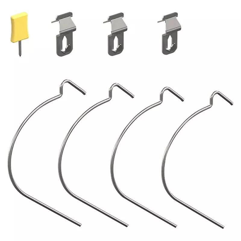 National Hardware N900-009 Wall Hanging Hardware Kit, Steel, Zinc