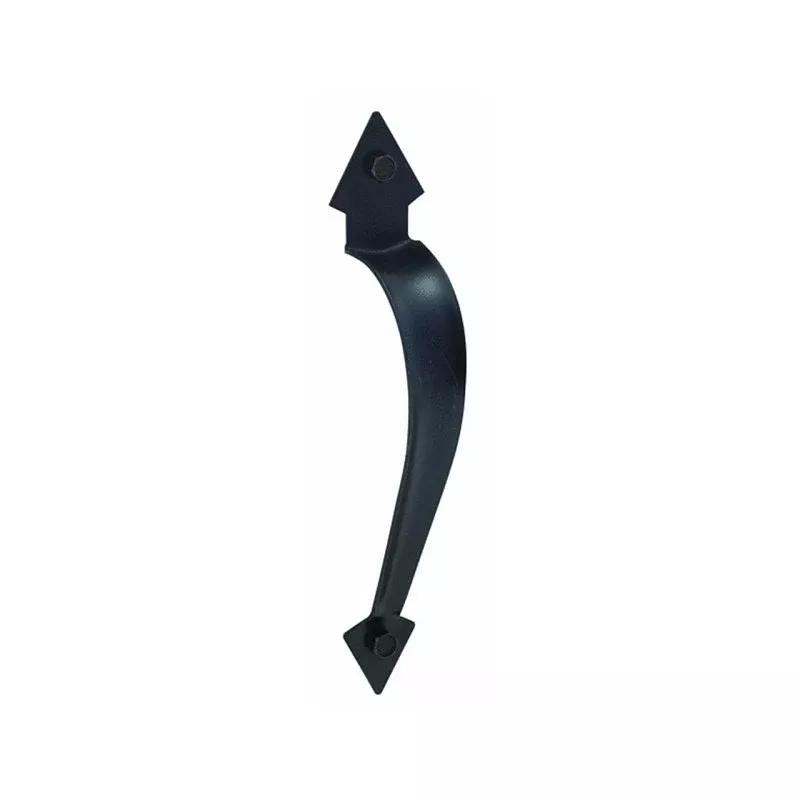 National Hardware V3 Series N100-057 Ornamental Pull, Steel, Black, 1-Piece