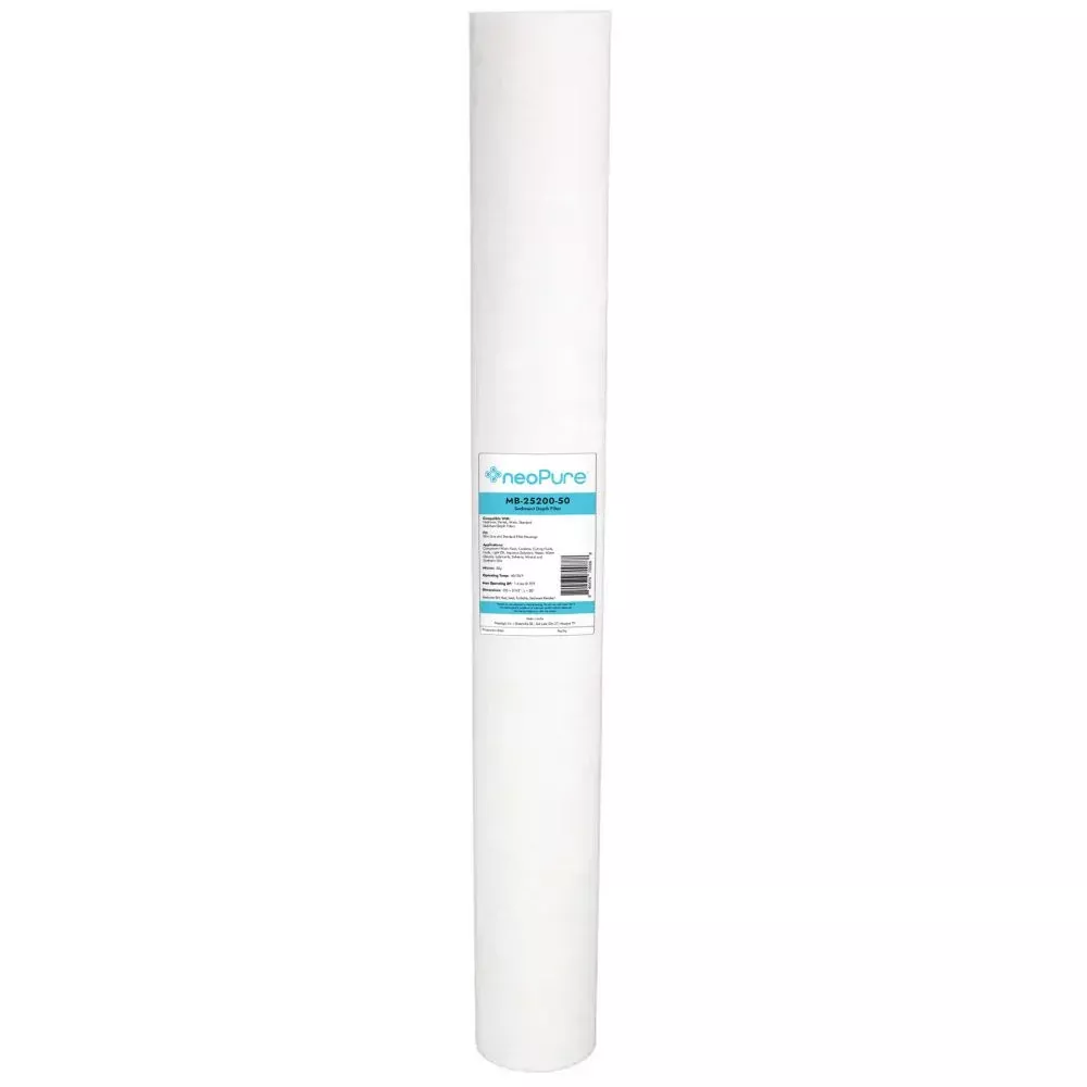 Neo-Pure MB-25200-50 20" Polypropylene Sediment Depth Filter 50 mic