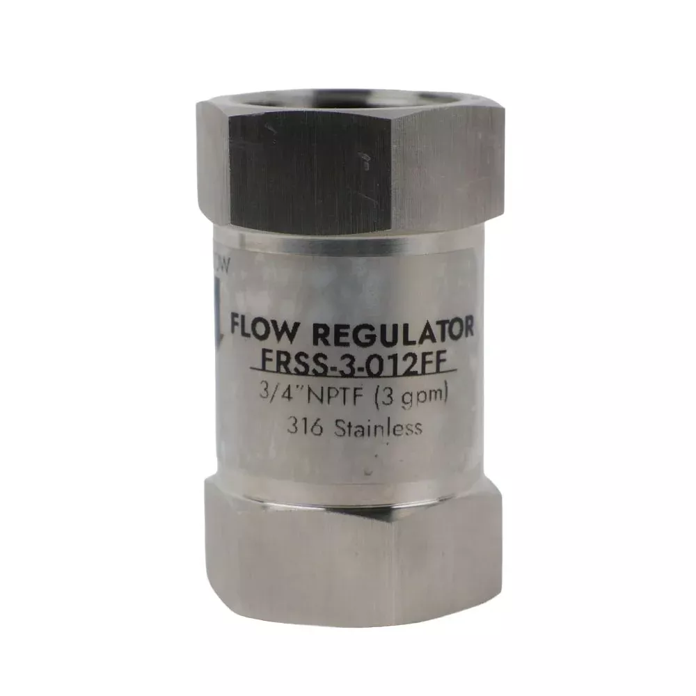 Neo-Pure Stainless Steel Flow Control 3 GPM SS - 3/4 FPT