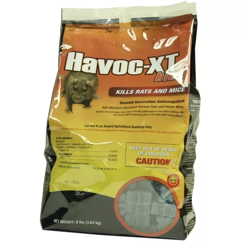 Neogen 116362 Mouse Killer, Pellet, 8 lb, Pouch