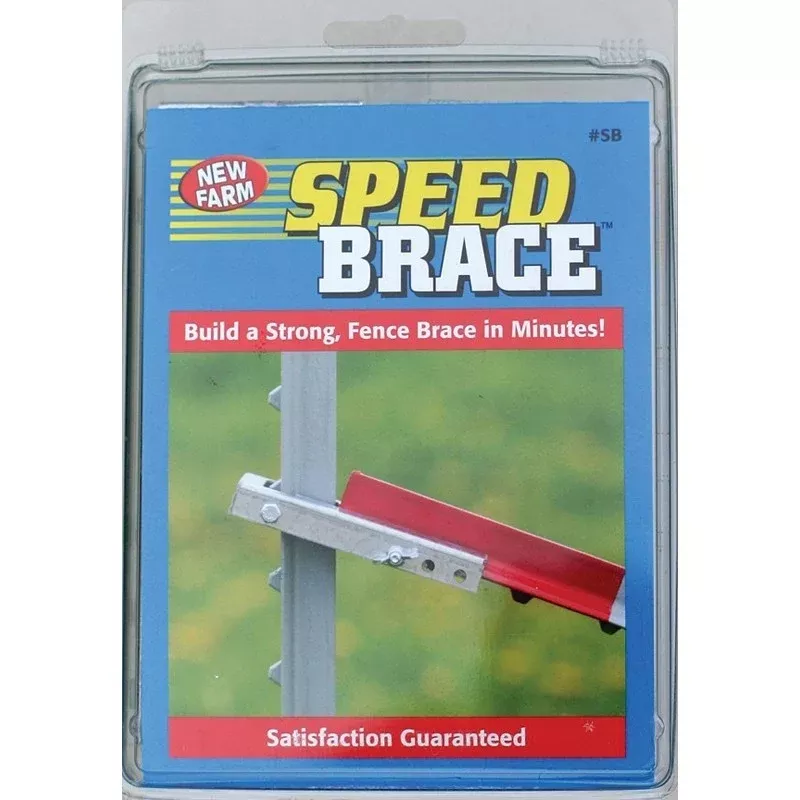 New Farm SB T-Post Connector, Steel, For: Electric Fence