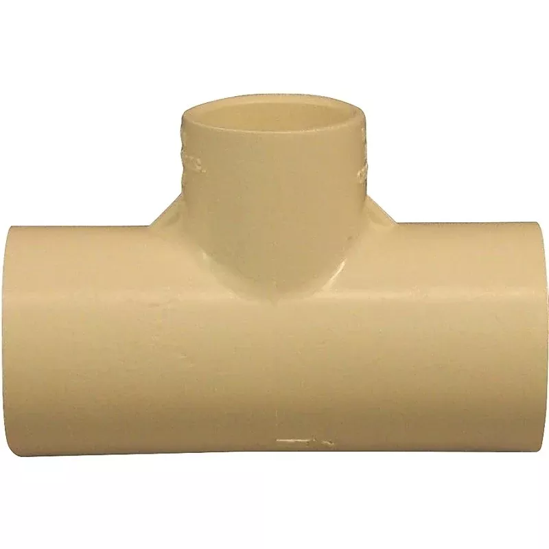 Nibco T00203C Pipe Tee, 1 x 3/4 in, CPVC, SCH 40 Schedule