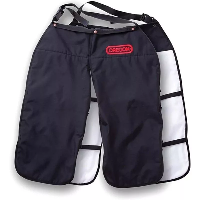 Oregon 563979 Protective Chaps, 46 in Waist, 36 in L, Black