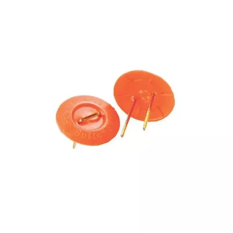 Paslode FasCaps 650592 Staple, 3/8 in W Crown, 1 in L Leg, Galvanized, 18 ga