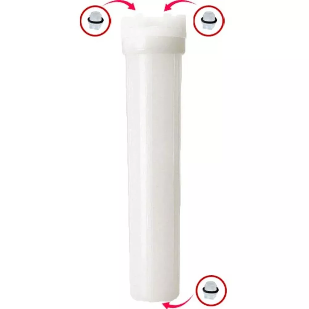 Pentek 150135 #20 All Natural Standard Housing w/ Double Cap Plugs