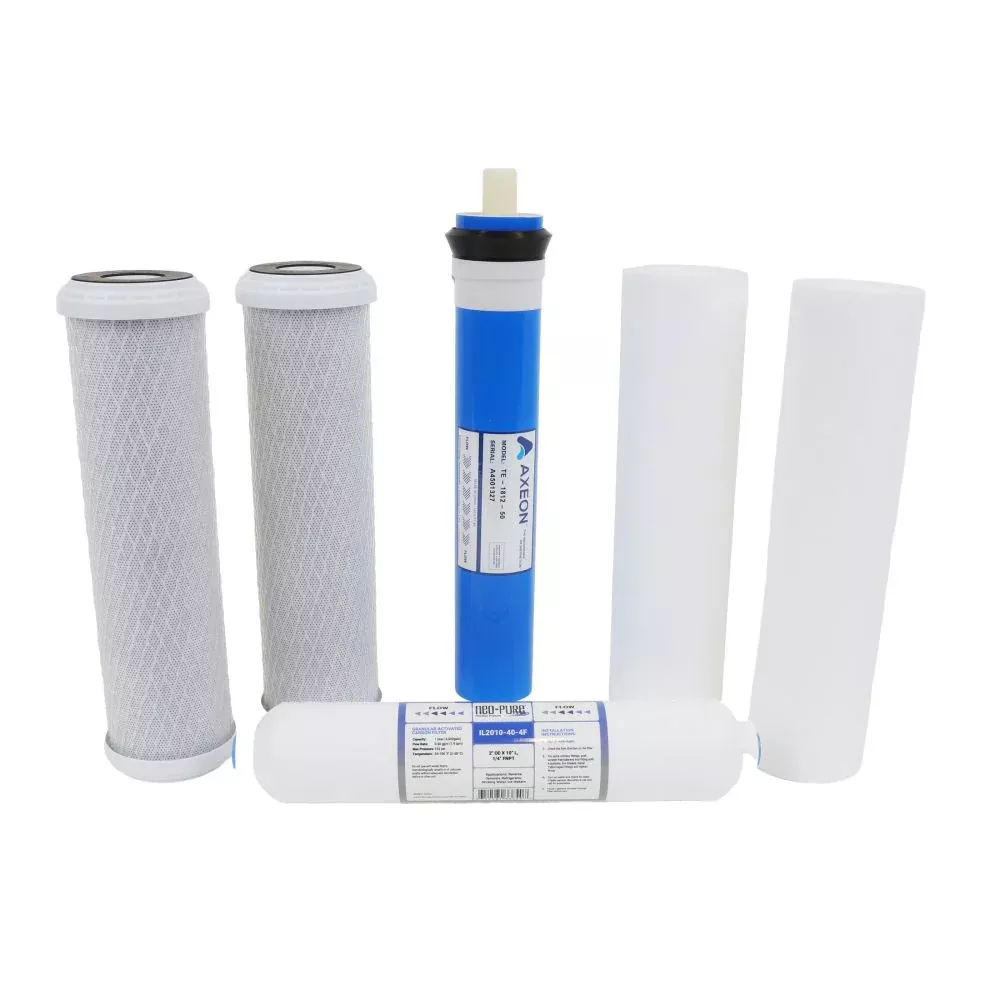 Pentek RO-2550 RO System Replacement Water Filter Kit 50 gpd