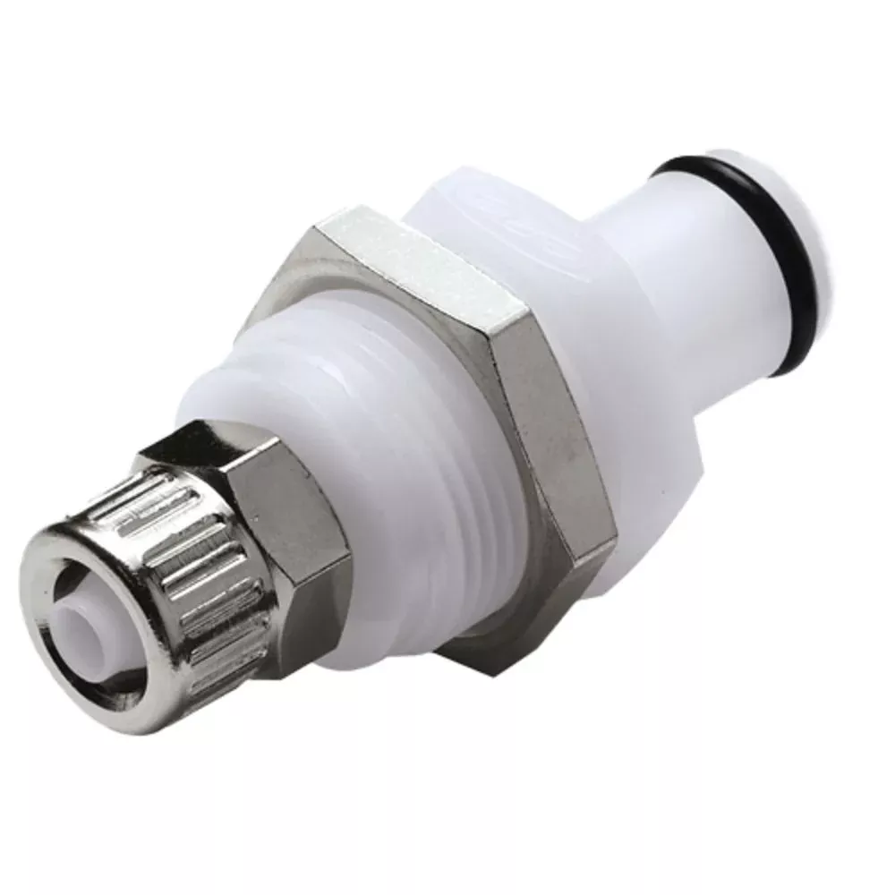 PLC400M8 Panel Mount 8 MM PTF Coupling Insert 1/4 PTF