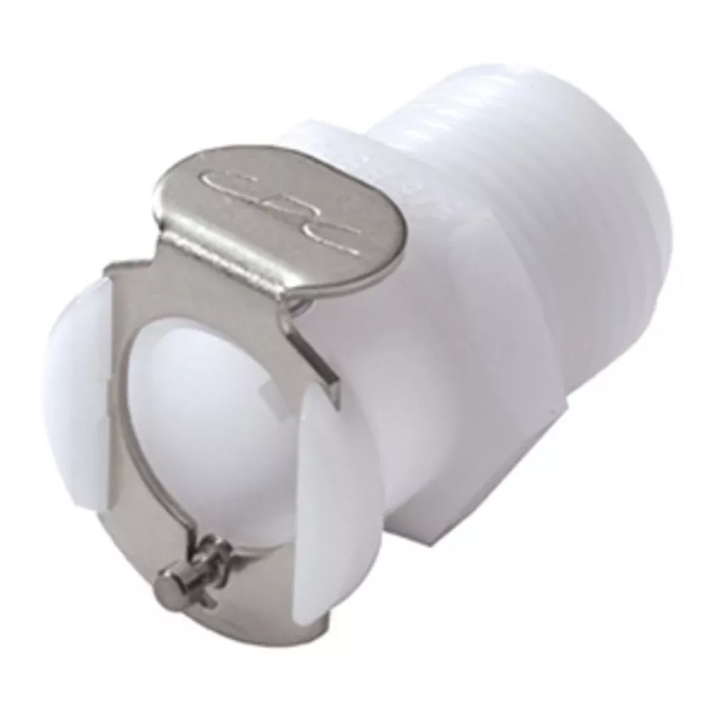 PLCD10006 Valved Male Thread Coupling Body 3/8 NPT