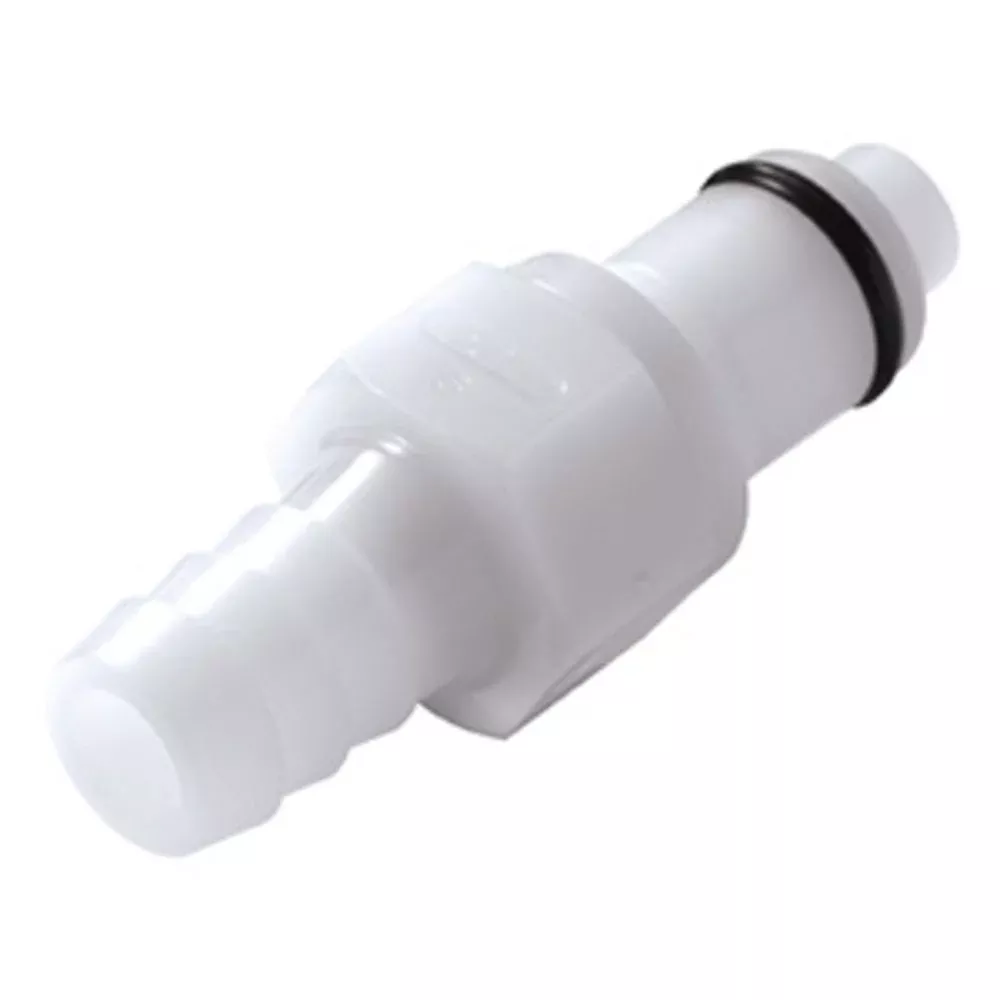 PLCD22006 Valved In-Line Hose Barb Coupling Insert 3/8 ID Barb