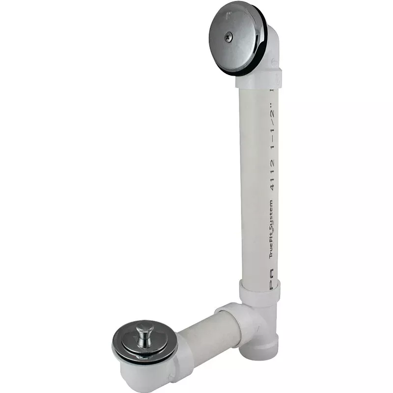 Plumb Pak 620LAPVC Bath Drain Assembly, PVC