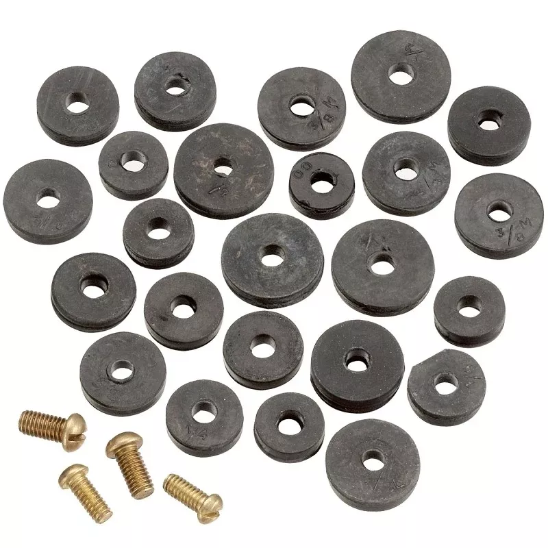 Plumb Pak PP20520 Faucet Washer Assortment, Rubber