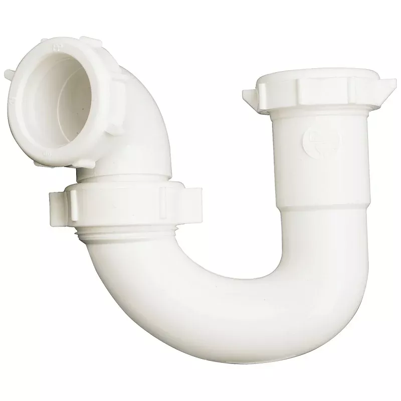 Plumb Pak PP20960 Repair Trap, 1-1/2 in, Plastic, White