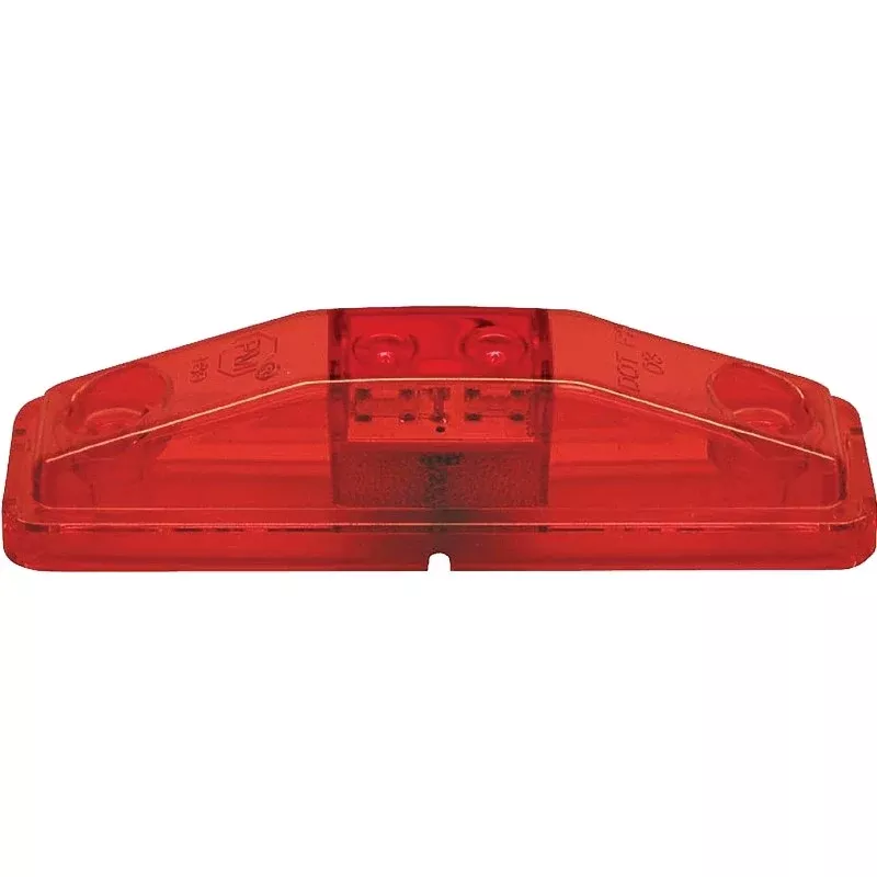 PM V169KR Marker Light Kit, 9 to 16 V, LED Lamp, Red Lens, Surface Mounting