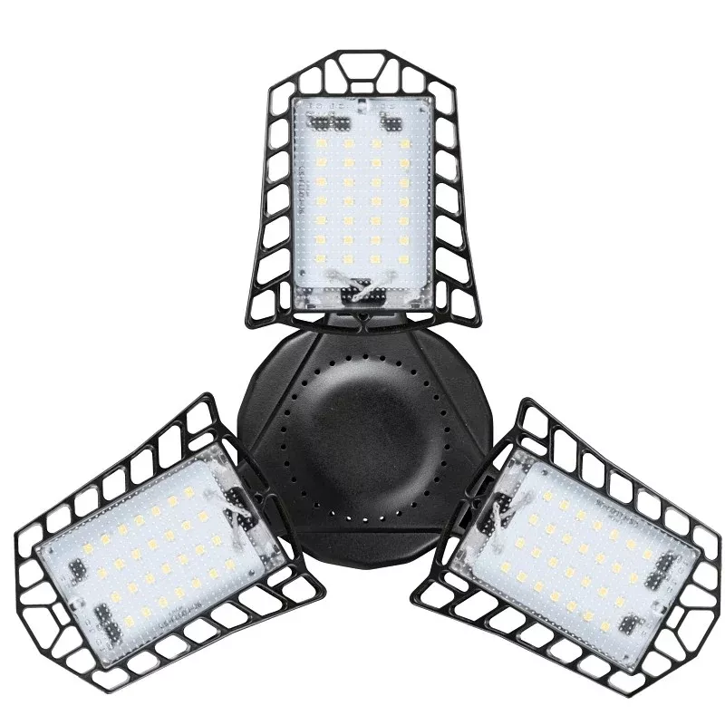 PowerZone GT-BU-G60A LED Panel Bulb, Medium E26, 300 W Equivalent, LED Lamp Base, Daylight Light, 5000 K Color Temp