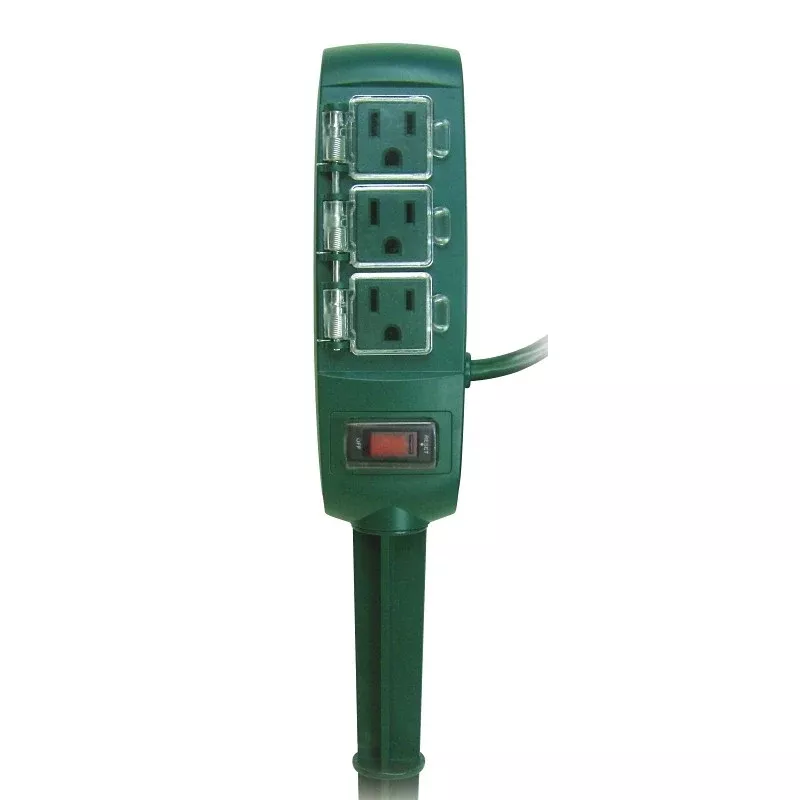 PowerZone OR8CB003 Yard Stake, Green