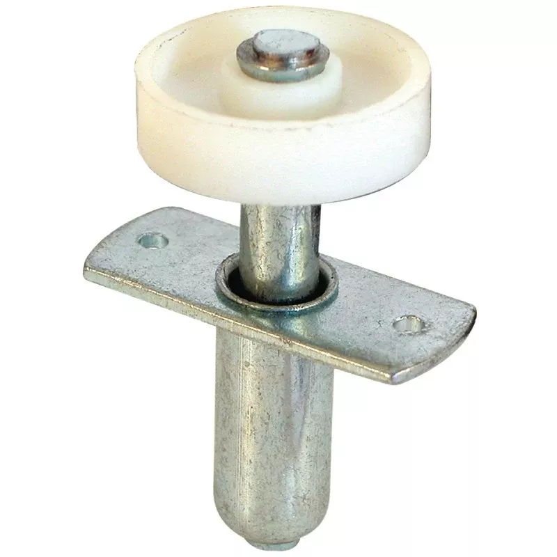 Prime-Line N 6614 Roller Guide, Steel, White