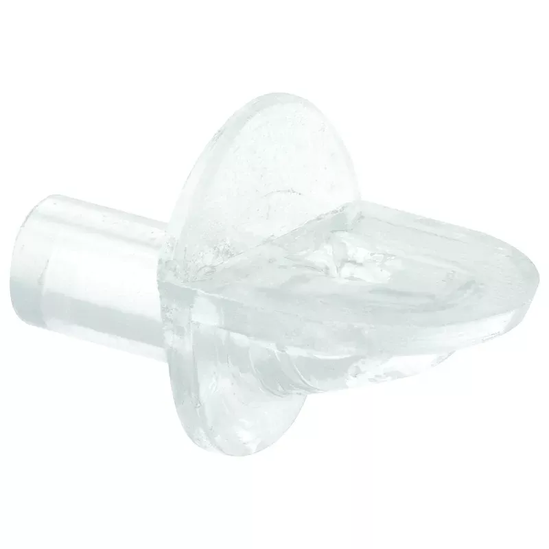 Prime-Line U 10147 Shelf Support Peg, Plastic, 5 mm Dia Peg, 3/8 in L Peg
