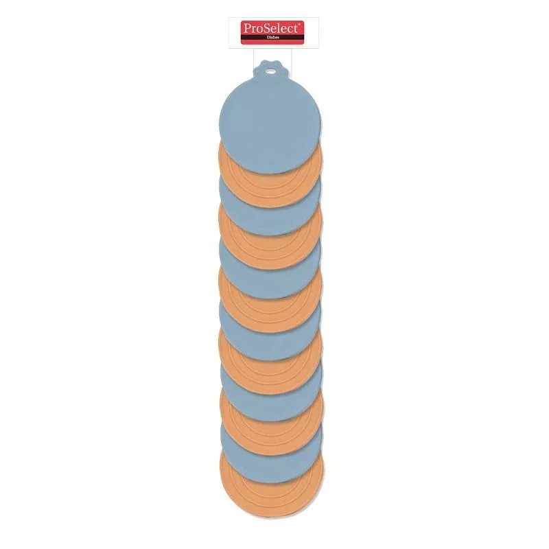 ProSelect ZW7536 12 Can Cover Clip Strip, 12-Piece, Silicone