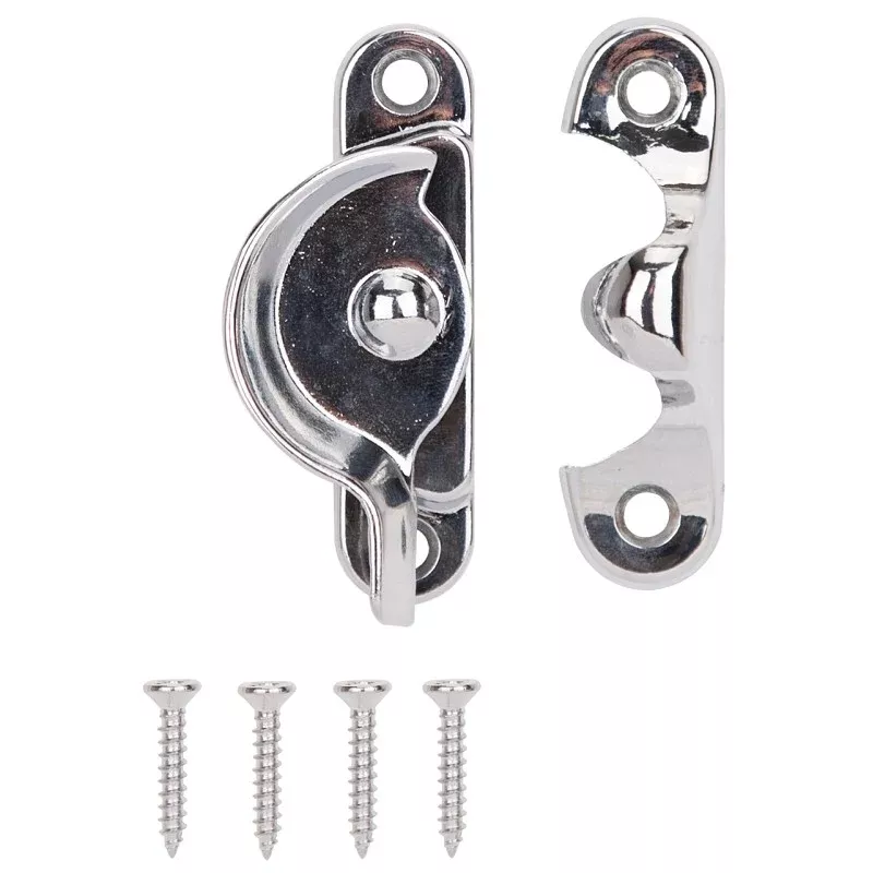 ProSource 802519CH-PS Sash Cam Lock, Zinc, Chrome