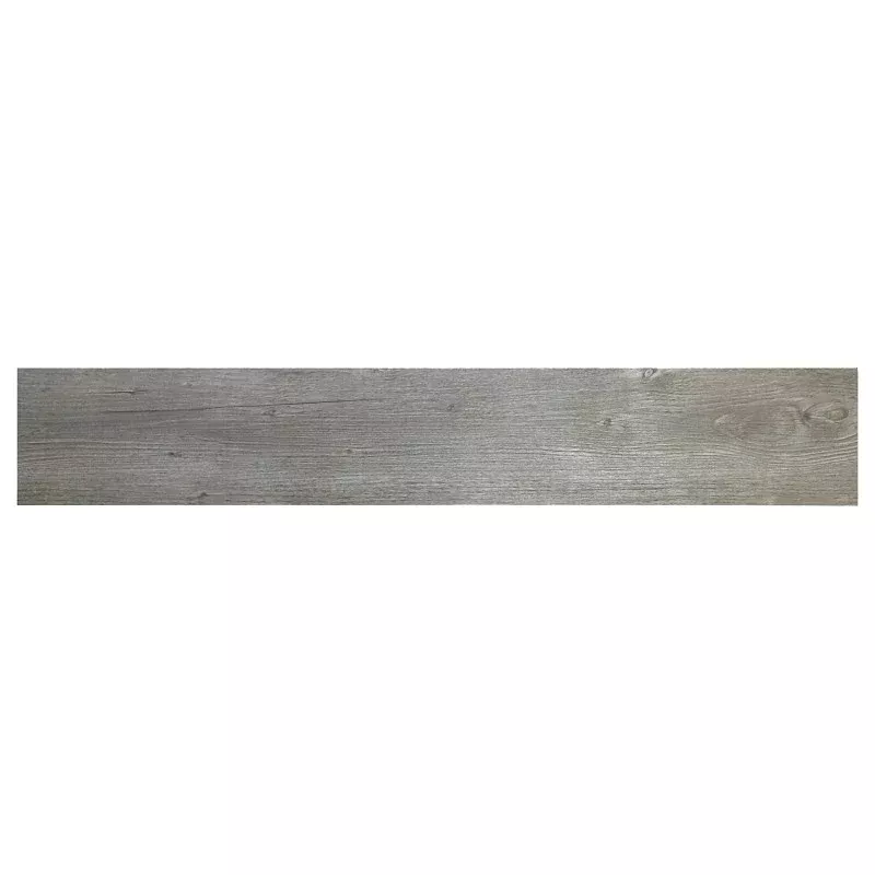 ProSource CLG01 Vinyl Plank Tile, 36 in L Tile, 6 in W Tile, Square Edge, Gray