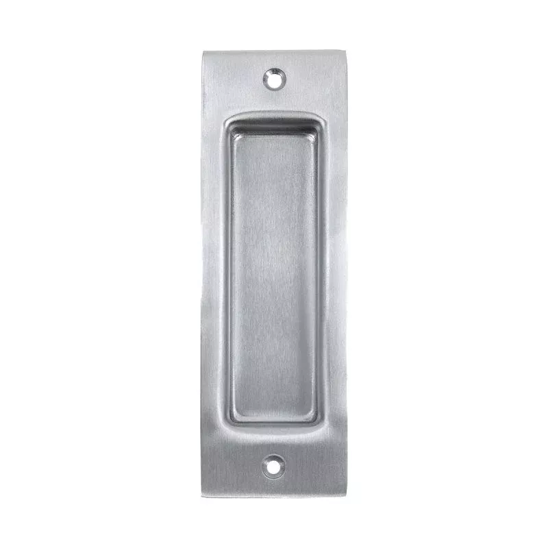Renin BD460-SS Rectangular Door Pull, 53 mm W, 15.5 mm D, 165 mm H, Satin Nickel
