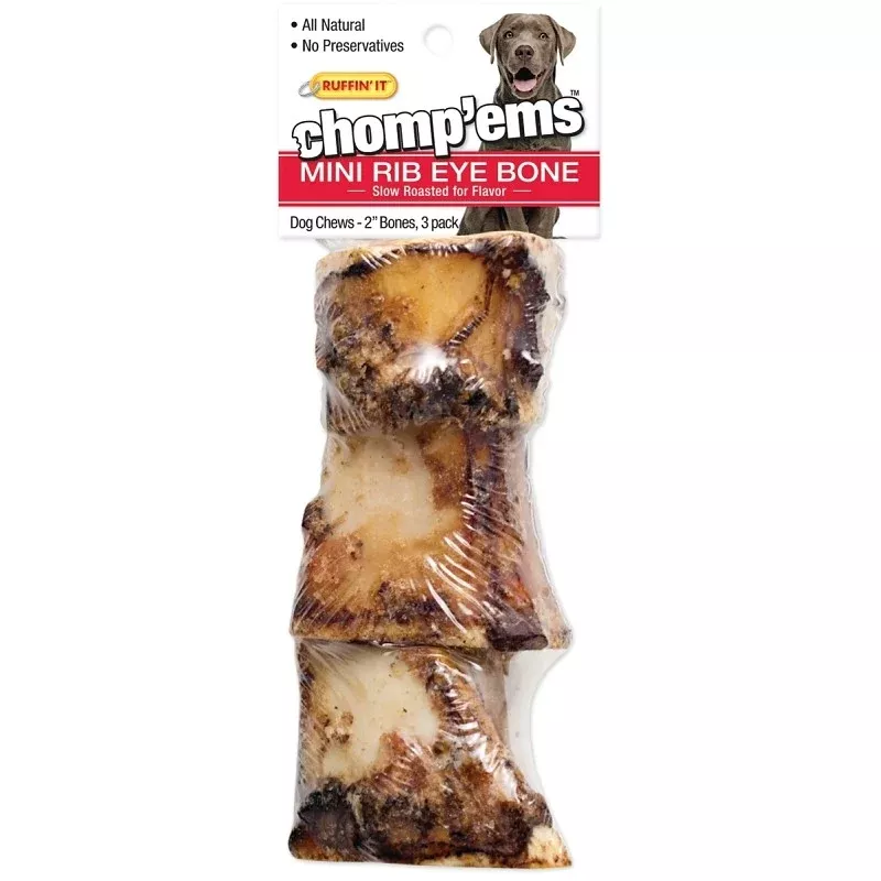 Ruffin'It 75212 Dog Bone, Ingredients: Rib Eye