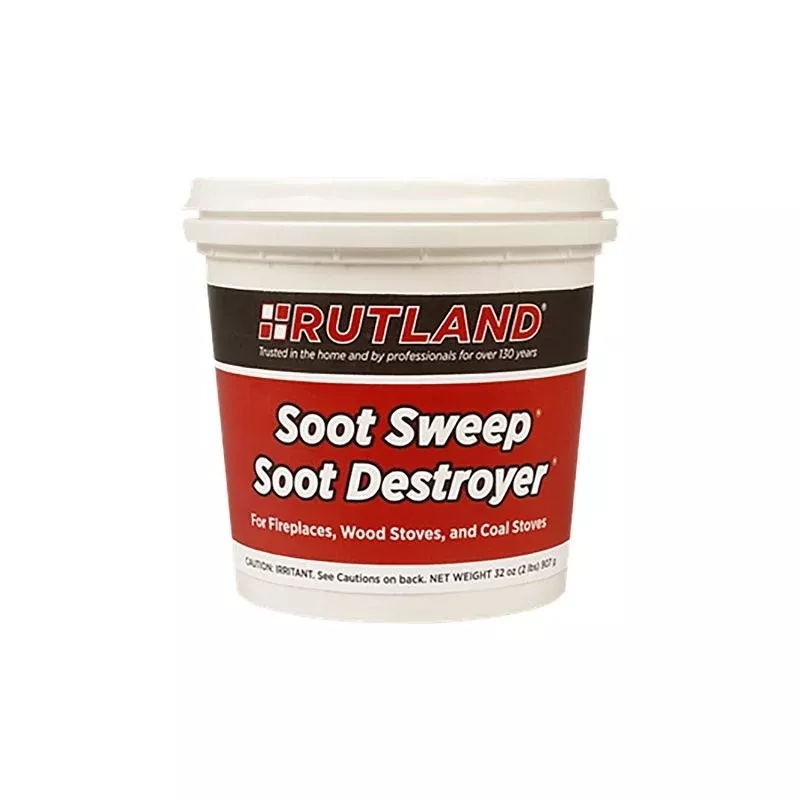 Rutland Soot Sweep 100B Soot Remover, Solid, Blue/Tan, 2 gal, Tub