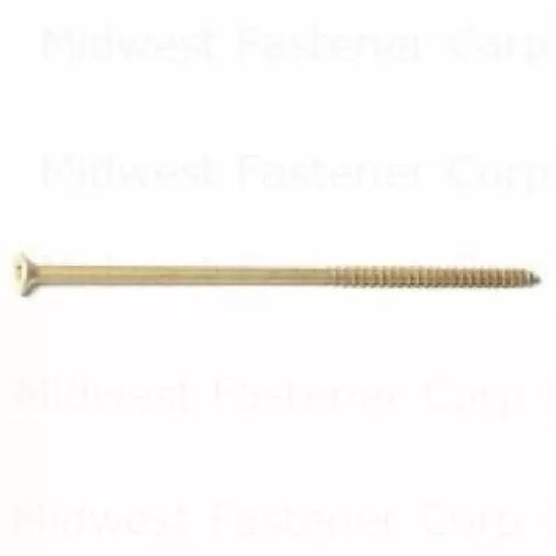 SaberDrive 51179 Deck Screw, #12 Thread, 6 in L, 25 PK