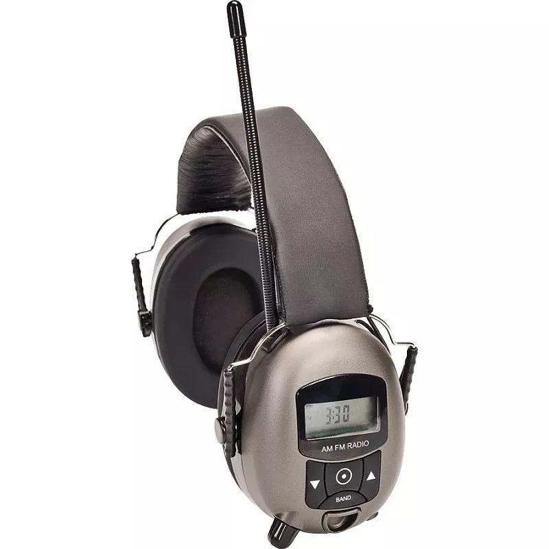 Safety Works 10121816 Digital Ear Muffs, 24 dB NRR