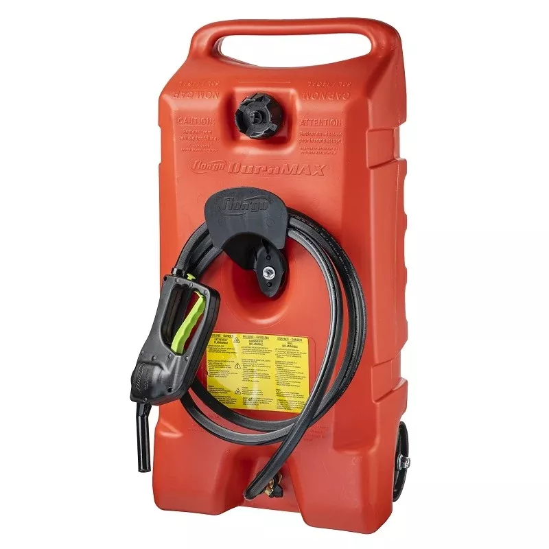 Scepter Flo n' go DuraMax 06792 Fuel Caddy, 14 gal, HDPE, Red