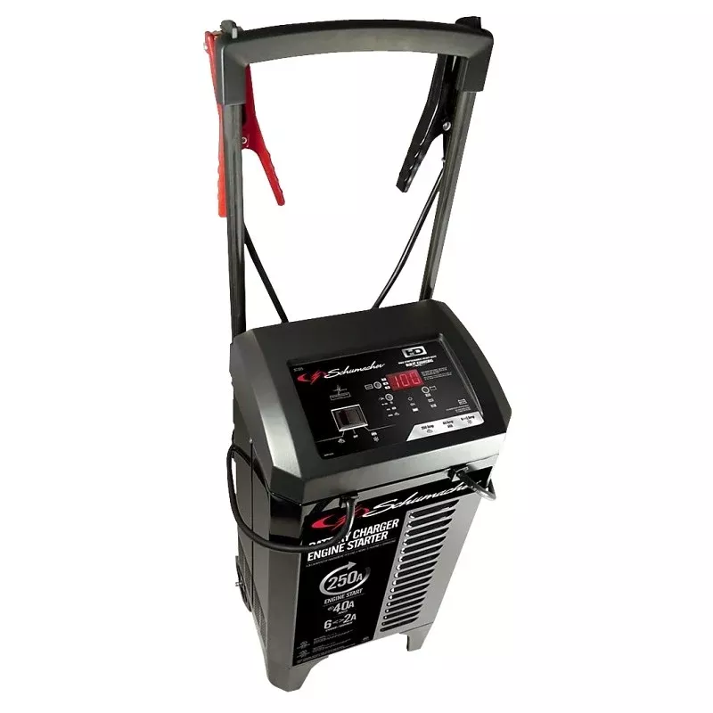 Schumacher SC1325 Battery Charger/Engine Starter, 11 A Continuous, 50 A Intermittent Input, 6/12 V Output, AGM Battery