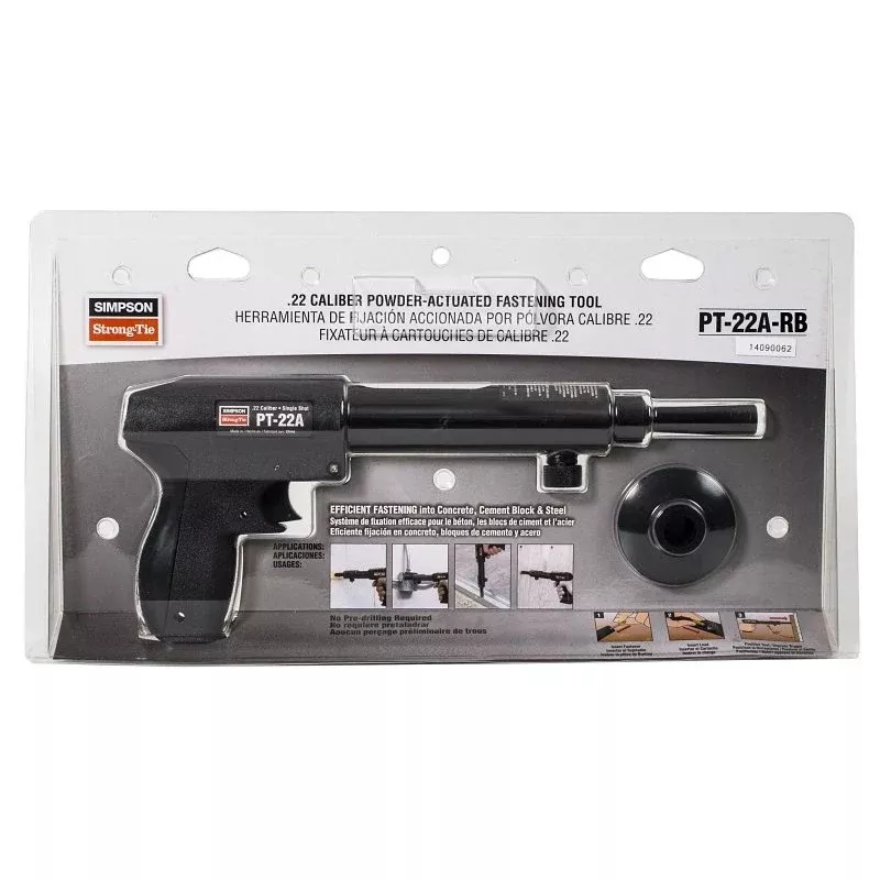 Simpson Strong-Tie PT-22A PT-22A-RB Power Hammer, 0.22 Caliber Drilling