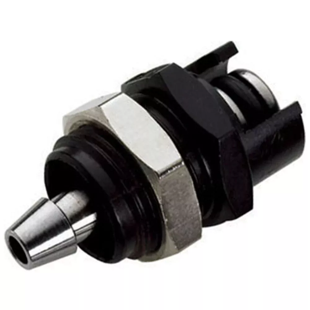 SMMPM02CBBLK Non-Valved Inline Coupling Insert 1/8 Hose Barb