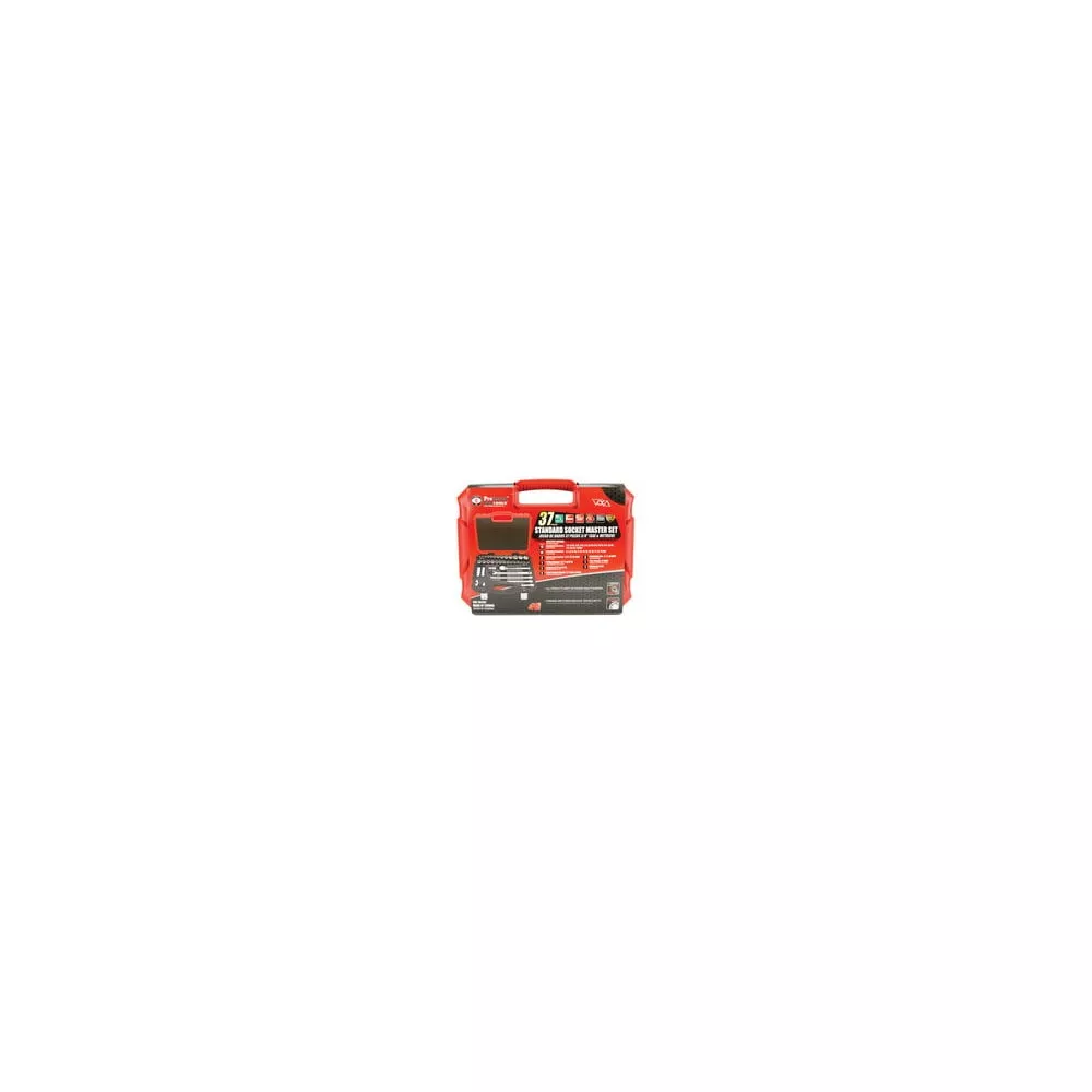 SOCKET MASTER SET 37 PC, 3/8 DR