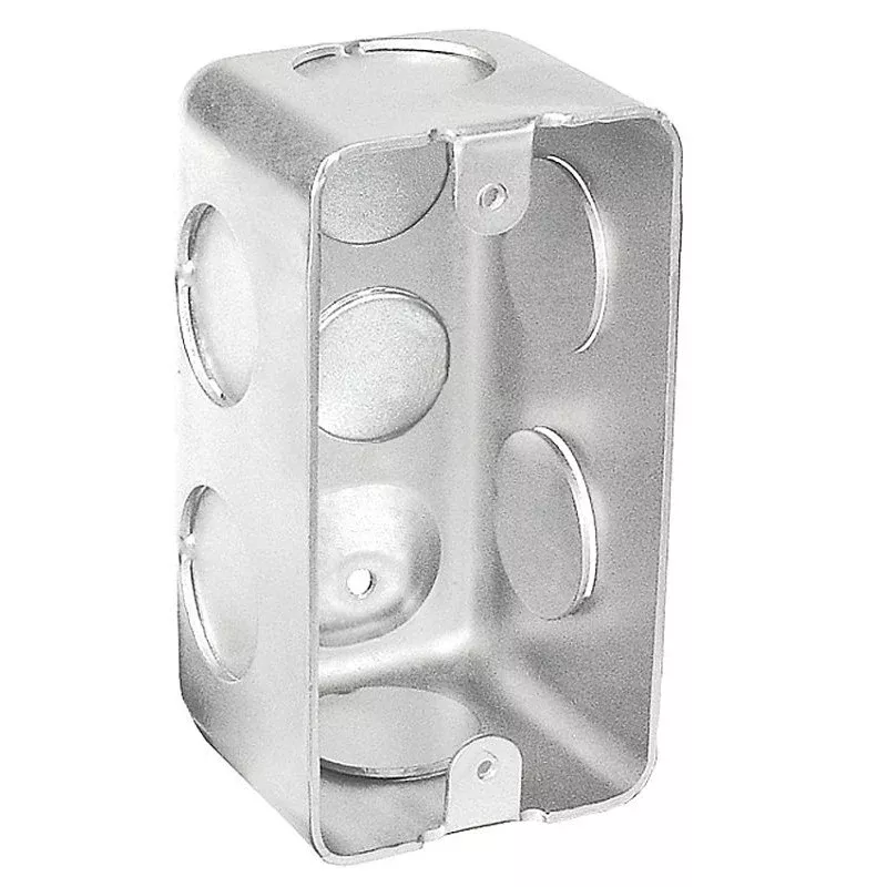 Southwire G19282-3/4-UPC Utility Handy Box, Steel, Silver