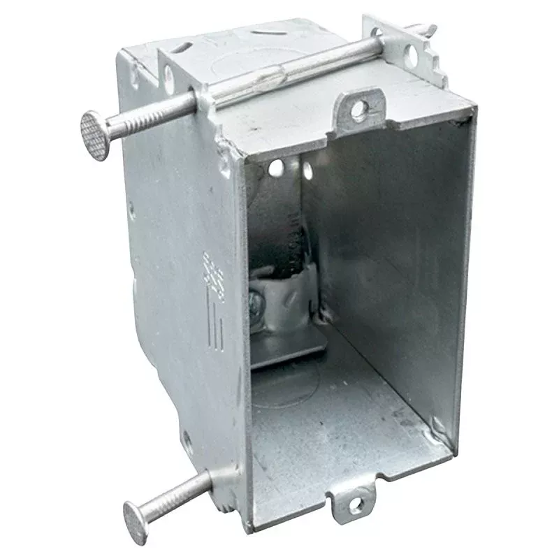 Southwire G602-NOR-UPC Switch Box, 1-Gang, Steel