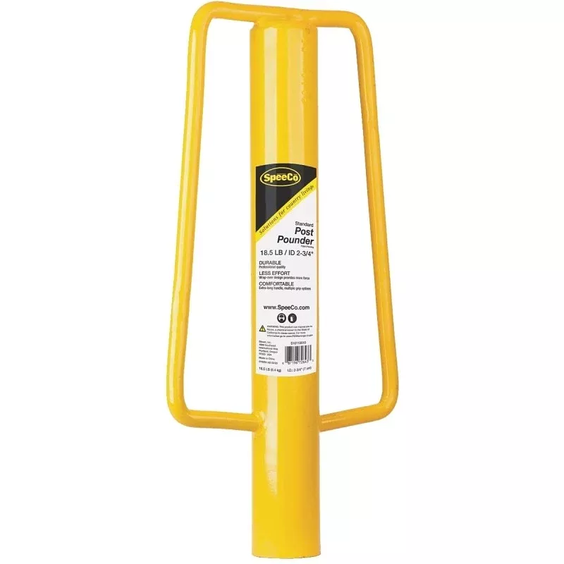 SpeeCo S16110510 T-Post Pounder, Metal, Gray