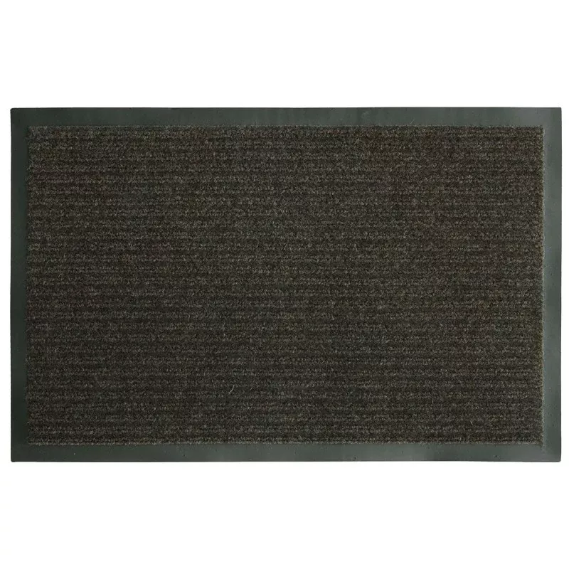 Sports Licensing Solutions 27391 Rib Mat, 36 in L, 21 in W, Polypropylene Surface, Brown