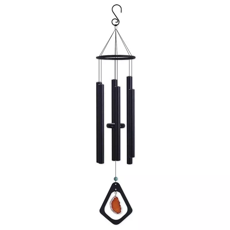 Sunset Vista Designs 93264 Wind Chime, Orange Agate