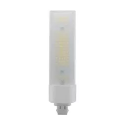Sylvania 41707 LED Lamp, Type A Horizontal, 4-Pin G24Q/GX24Q Lamp Base, Dimmable, Neutral White, 3500 K Color Temp