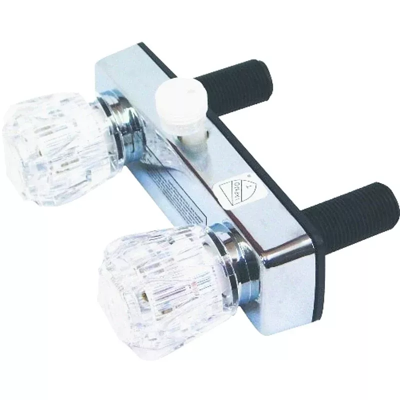 US Hardware RV-012B Exposed Shower Valve, Plastic, Knob Handle
