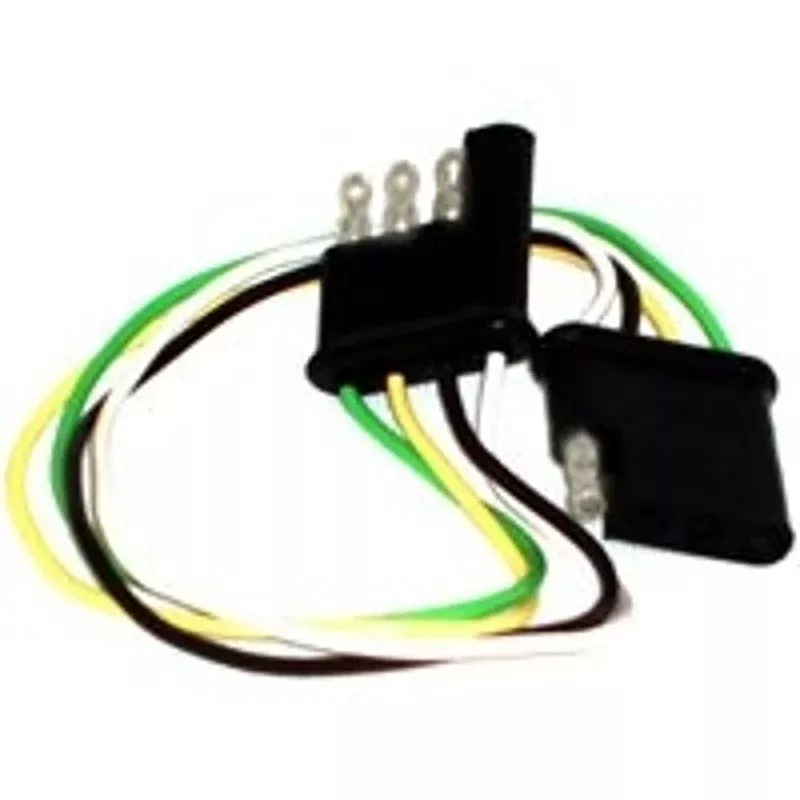US Hardware RV-358C Trailer Wiring Connector, 4-Pole