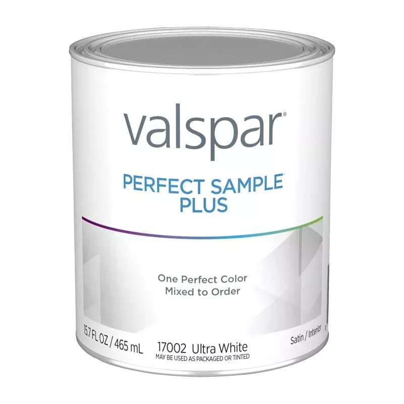 Valspar 028.0017002.004 All Purpose Paint, Ultra White, 16 oz