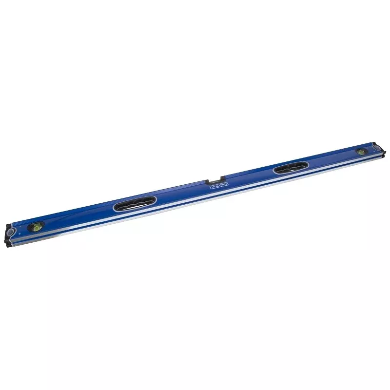Vulcan JL-LV48 Level Box, 48 in L, 3-Vial, 2-Hang Hole, Non Magnetic, Aluminum, Blue