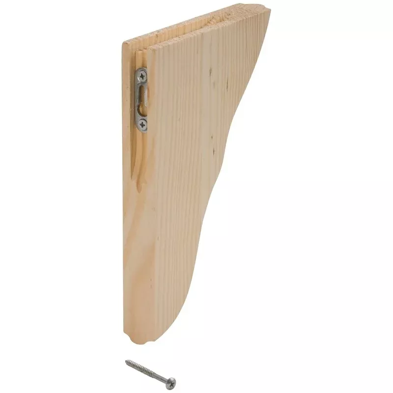 Waddell 1357 Keyhole Corbel, Natural, Pine