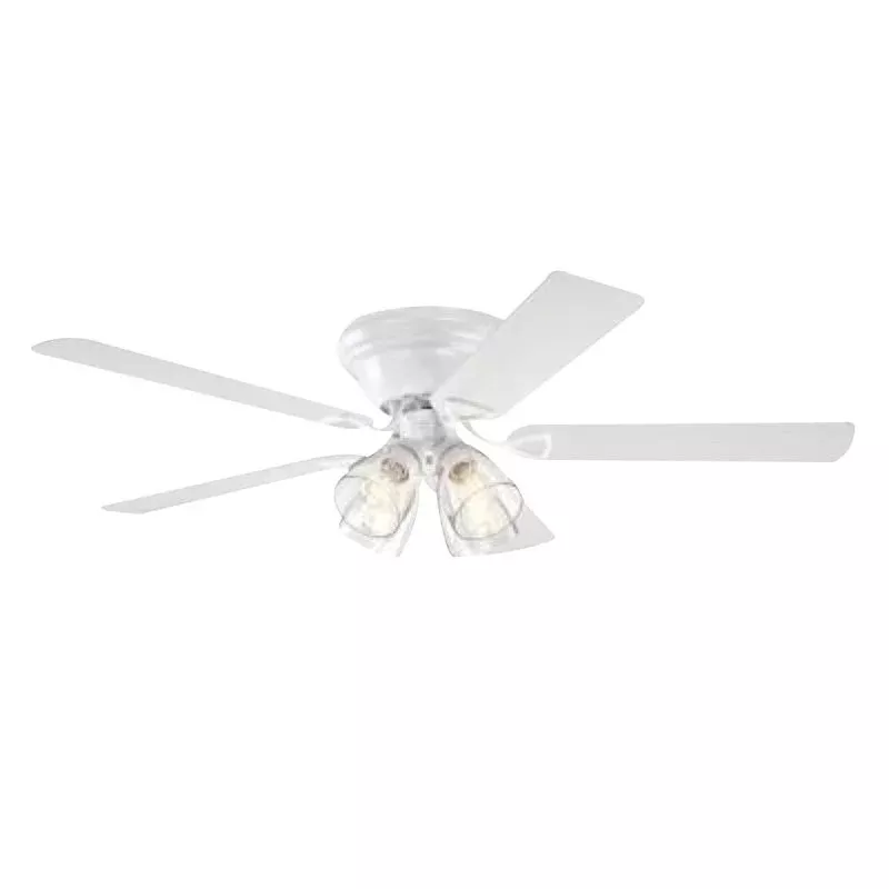 Westinghouse Contempra IV Series 7232000 Ceiling Fan, Bird's Eye Maple/Rosewood Blade, 52 in Sweep, MDF Blade