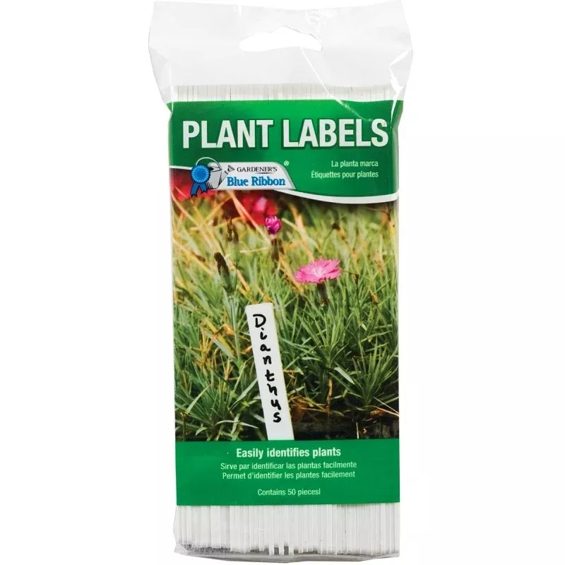 Woodstream T022B T-Label, White Background, Dimensions: 5 in L, 50/PK